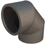 BRILON U - Insulated légtechnikai elbow 150 90°-os