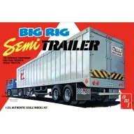 ROUND2 AMT 1/25 Big Rig Semi Trailer kamion pótkocsi modell