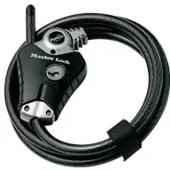 MASTERLOCK Python biztonsági kábel vadkamerákhoz (fekete) 10mm
