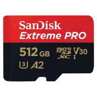 SANDISK Extreme Pro 512GB MicroSDXC 140 MB/s 214507