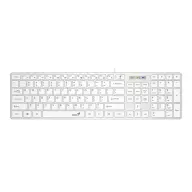 GENIUS SlimStar 126 Keyboard Hungarian white