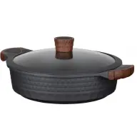 RESTO-KITCHENWARE Capella 93506 Posuđe za kuhanje / lonac poklopac 28 cm 4.4 l crno