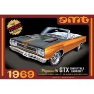 ROUND2 AMT 1/25 1969 Plymouth GTX Convertible autó modell