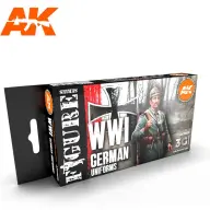 AK INTERACTIVE Figure WWI German Uniform akrilfesték készlet 6x 17ml