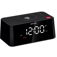 SENCOR SDC 7600Qi Digital ceas cu alarmă cablu fără cu încărcător rapid