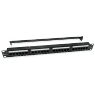 EQUIP 24 ports Cat.6 Unshielded Patch Panel 135426