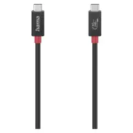 HAMA USB 4.0 Type C Összekötő Fekete 1m 200779