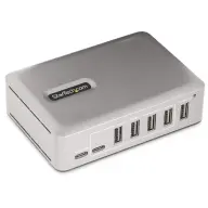 STARTECH 7-Port USB-C Hub - 5x USB-A + 2x USB-C - Self-Powered w/65W Power Supply