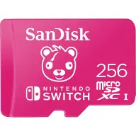 SANDISK microSDXC UHS-I card for Nintendo Switch rózsaszín 256GB