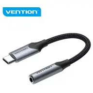 VENTION USB 2.0 Type C Jack Átalakító Fekete-Szürke 10cm BGJHA