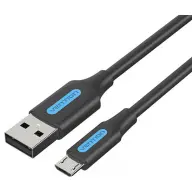 VENTION USB Micro USB transformator Crno 1m COLBF