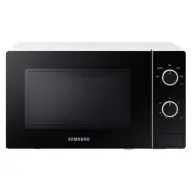 SAMSUNG MS20A3010AH/EO Mikrohullámú sütő üvegborítású ajtóval 700 W / 1050 W 20 l ezüst / fekete