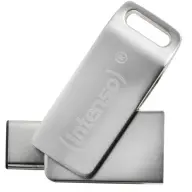 INTENSO cMobile Line 128GB USB 3.0 + USB 3.0 Type C Ezüst