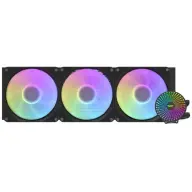 DARKFLASH Radiant DC420 ARGB fekete