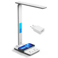 MEDIA-TECH MT222 LEDITOU LED desktop Lampe Induktion Ladegerät Weiß