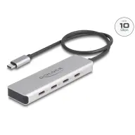 DELOCK USB 10 Gbps USB Type-C hub 4 x USB Type-C anya csatlakozóval