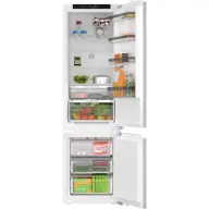 BOSCH KIN96VFD0 Serie 4 Hűtő-fagyasztó beépíthető alulfagyasztós kombináció 193.5 x 55.8 cm lapos zsanér D fehér