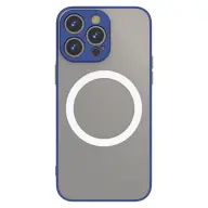 CELLECT Magnetni plastični ovitek za iPhone 15 Pro modro-zelena
