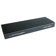 LCPOWER LC-M2-C-NVME-3 Külső ház M.2 NVMe fekete
