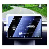 XPRO Tempered Glass 0.33mm kijelzővédő üveg felhelyező applikátorral Tesla 3 / Y modellhez