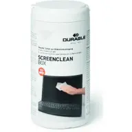 DURABLE 573602 SCREENCLEAN BOX 100 monitor cleaning cloth