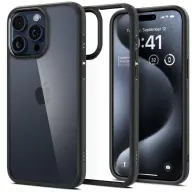 SPIGEN Ultra Hybrid hátlap iPhone 15 Pro átlátszó-fekete