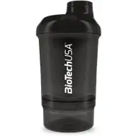 BIOTECH USA Wave Shaker Keverőpalack 600 ml Black smoke