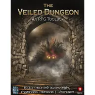 LOKE BATTLEMATS RPG Toolbox - The Veiled Dungeon kalandjáték könyv
