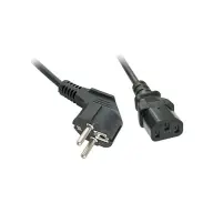 LINDY 230V IEC Nutrition Black 70cm 30334