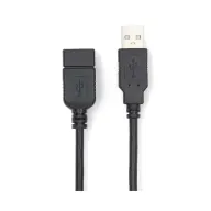 NEDIS USB Hosszabbító Fekete 2m CCGL60010BK20