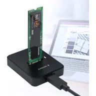 GEMBIRD DD-U3M2 USB Type-C 3.1 - M.2 SSD Docking station station