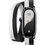 XIAOMI Smart Band 8 Duplán tekeredő szíj fekete-fehér
