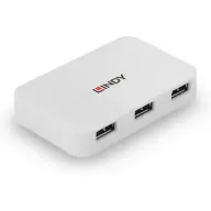 LINDY 4 Port USB 3.0 Hub v2 fehér