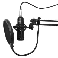 MEDIA-TECH MT397K Studio i Streaming Mikrofon crno
