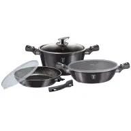 BERLINGER HAUS BH/7052 Metallic Line Carbon Edition Cooking-set 6 parts