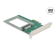 DELOCK PCI Express x4-kártya - 1 x belső U.2 NVMe SFF-8639
