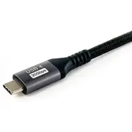EQUIP USB 4.0 Type C Összekötő Fekete 1.2m 128382