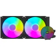 DARKFLASH Radiant DC280 ARGB fekete