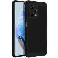 ZONE Breezy légáteresztő hátlaptok Xiaomi Redmi Note 13 Pro 4G / Poco M6 Pro 4G fekete