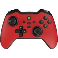 NATEC Genesis Mangan 400 Vezetékes Gamepad piros