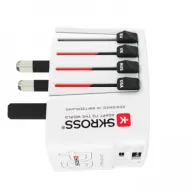 SKROSS AC45PD World încărcător de rețea + cablu 45W alb