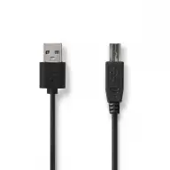 NEDIS USB Összekötő Fekete 3m CCGL60101BK30