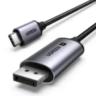 UGREEN USB 3.0 Type C DisplayPort 1.4 Átalakító Fekete 3m 25839