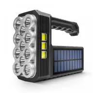 DELIGHT 18581 Solarni COB LED džepna lampa - rade svjetla funkciom