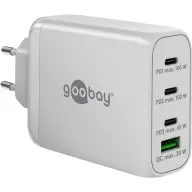 GOOBAY USB-C PD GaN Multiport Quick Charger (100 W) fehér