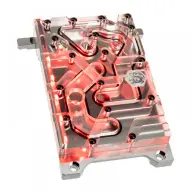 BITSPOWER MX399CB mono CPU hűtőblokk RGB - nikkel