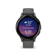 GARMIN Venu 3S szürke-szürke szilikon szíjjal