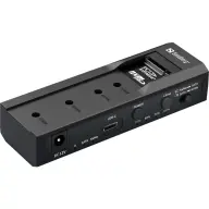 SANDBERG USB-C-A 3.2 Klónozó és Dokkoló M.2 NVMe SATA fekete
