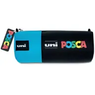UNI Posca Tolltartó henger alakú kék