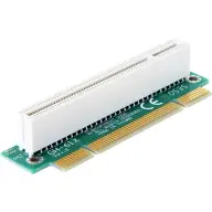 DELOCK Expansion card PCI - PCI 90°-os turned bal right loading 1U